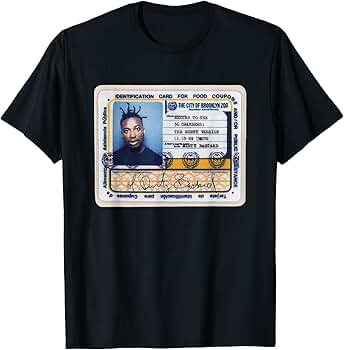 オフィシャル \" O.D.B. \" ラップ Tシャツ Amazon.com: ODB Ol Dirty Ba-ard Propaganda 90s Hip Hop Rap